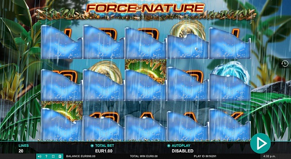 Force of Nature Pokie ScreenShot #3